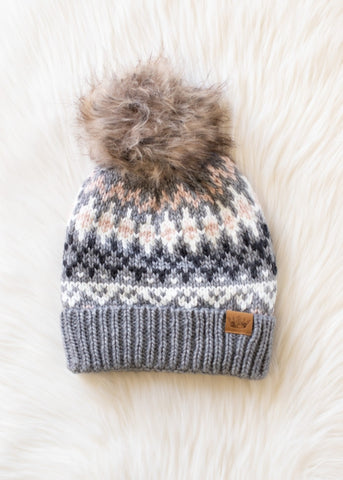 Glacier Knit Toque - Grey *NEW*