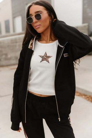 *Ampersand Ave* Comfort Zone FullZip - Fearless & Free