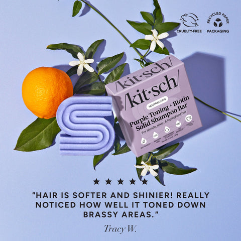 KITSCH | Purple Toning Shampoo & Conditioner Bar