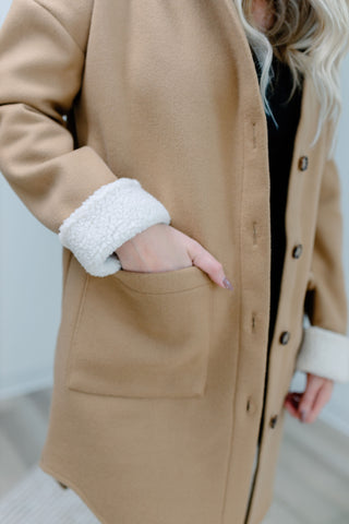 RD Style - Abby Coat - Taupe
