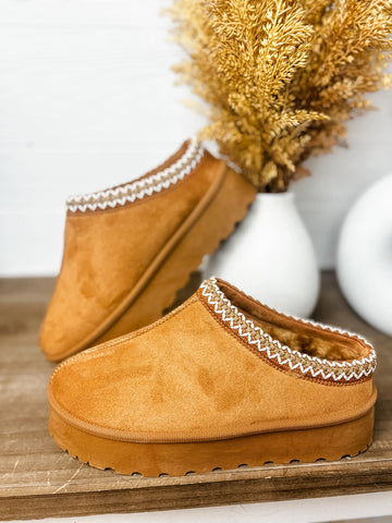 Kyleigh Platform Bootie - Tan