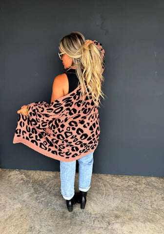 Cloud Cardigan - Leopard