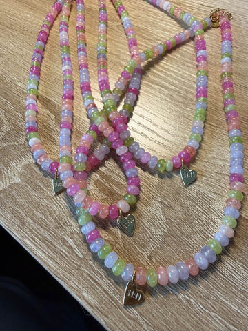 Margaritaville Necklace + 11:11 Heart Charm