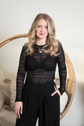 { DEX } Forever Lace Top