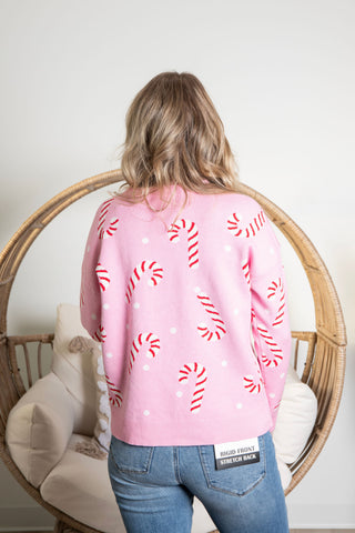 Peppermint Twist Sweater