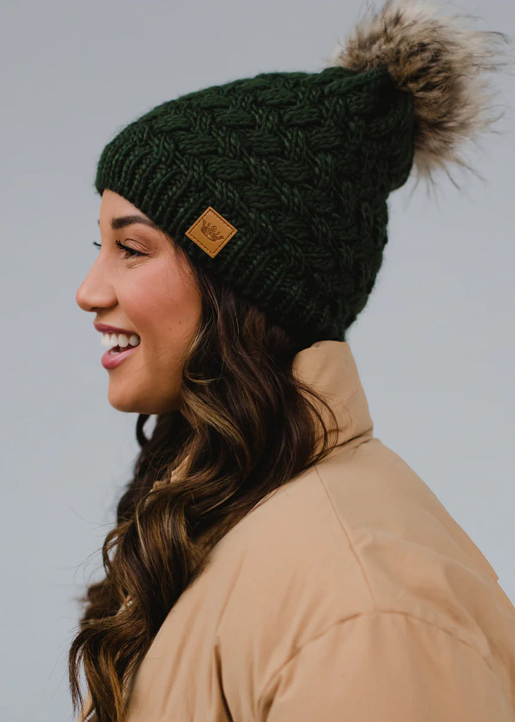 Woven Toque - Olive