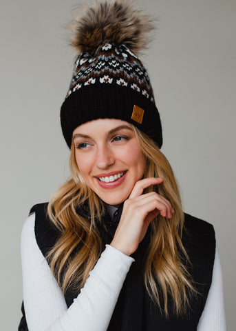 Glacier Knit Toque - Black *NEW*