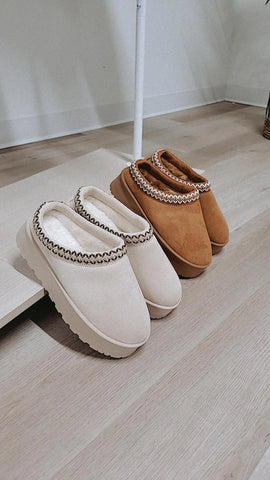 Kyleigh Platform Bootie - Tan