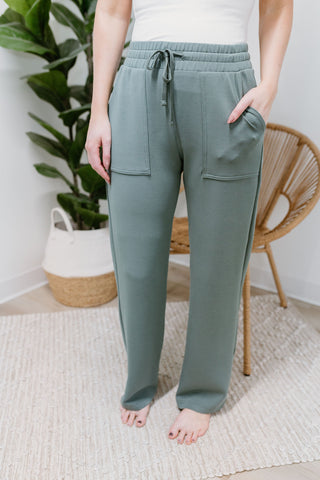 Butter Luxe Pants - Sage
