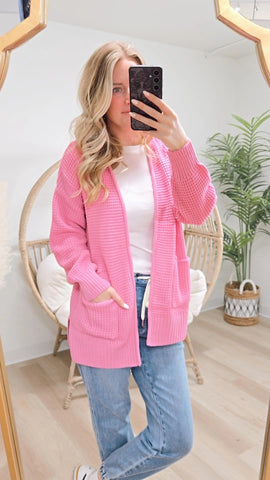 Charlie Cardigan - Pink