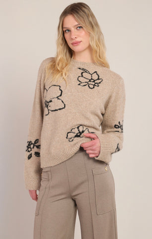 Room 34 Flower Sweater