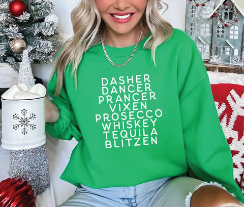 Blitzen Classic Crewneck - Green