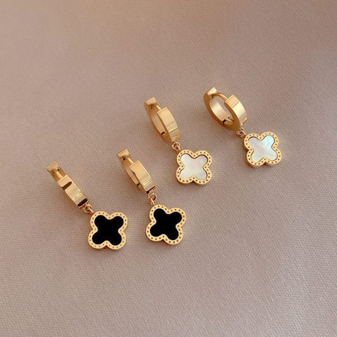 Clover Hoops - Black