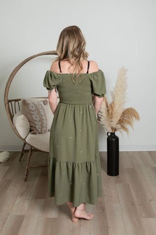 { Room 34 } Sage Summer Dress
