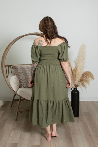 { Room 34 } Sage Summer Dress