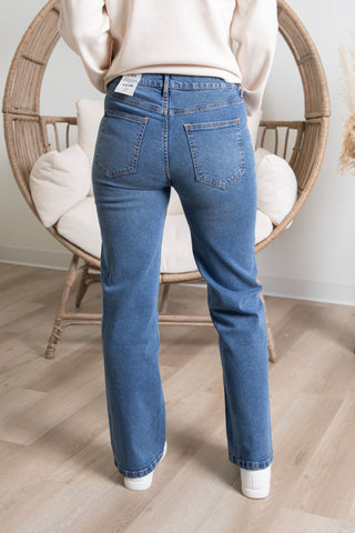 { DEX } Straight Leg Denim