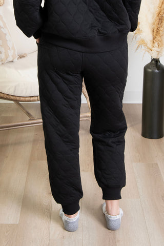 Cozy Quilted Joggers