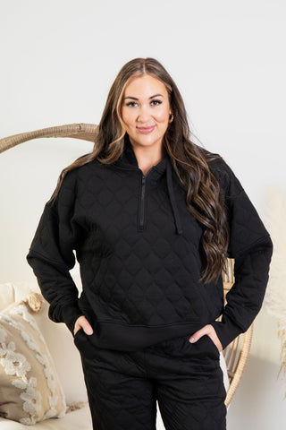 Cozy Quilted HalfZip