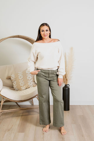 Warm Weekends Sweater - Cream