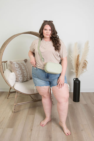 Basic B* Tee - Beige