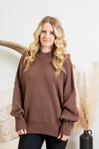 Kaci Sweater - Brown
