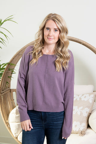 Sarah Softie Sweater - Wisteria