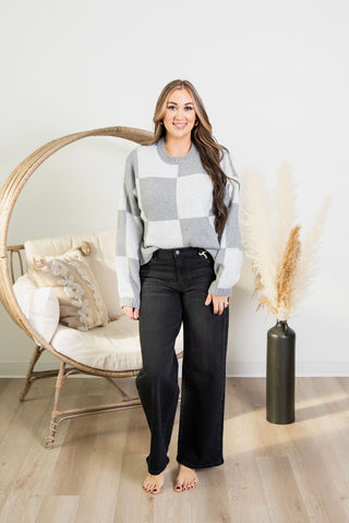 { DEX } Colorblock Sweater