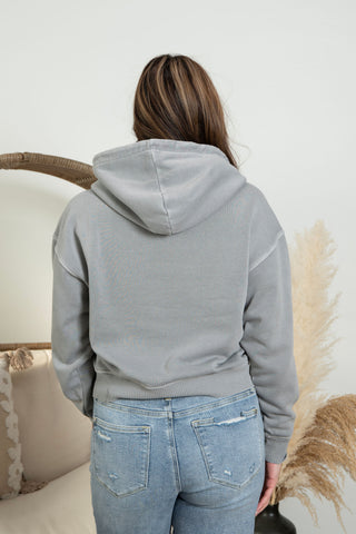 Kyra HalfZip Sweater - Grey