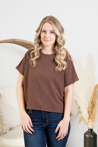 Hazelnut Slouch Tee