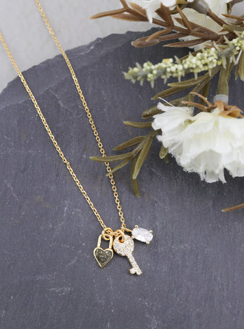 Key to My Heart Necklace