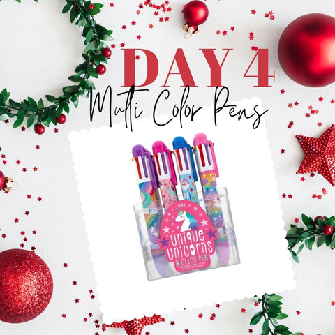 ~ DAY 4 - Multi Color Pens - Unicorns ~