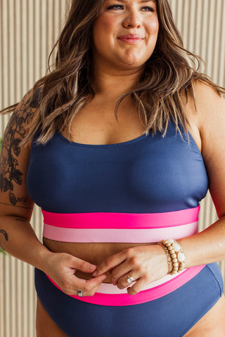 Catching Waves Bikini Top