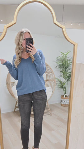 Sophie Softie Sweater - Denim