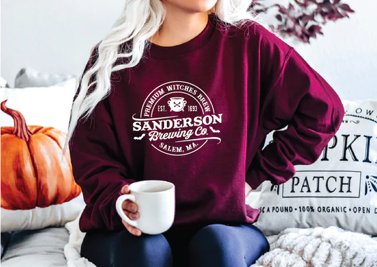 Sanderson Brewing Crewneck - Maroon