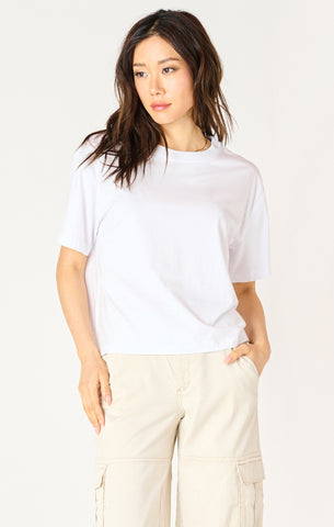 { DEX } Boxy Tee - White