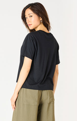 { DEX } Boxy Tee - Black