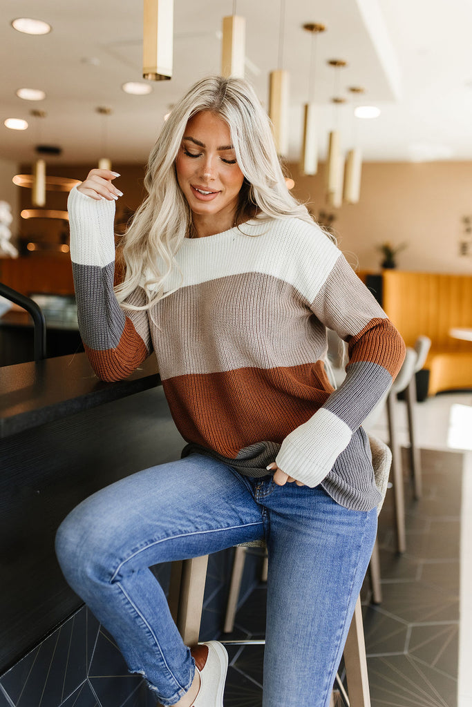 *Ampersand* Paige Sweater - Camel