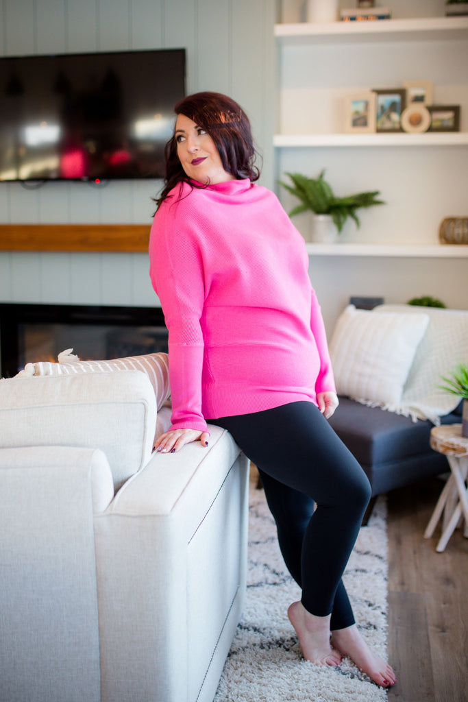 Kalli Ottoman Sweater - Pink