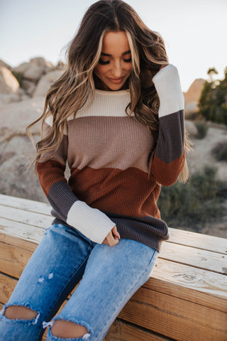 *Ampersand* Paige Sweater - Camel